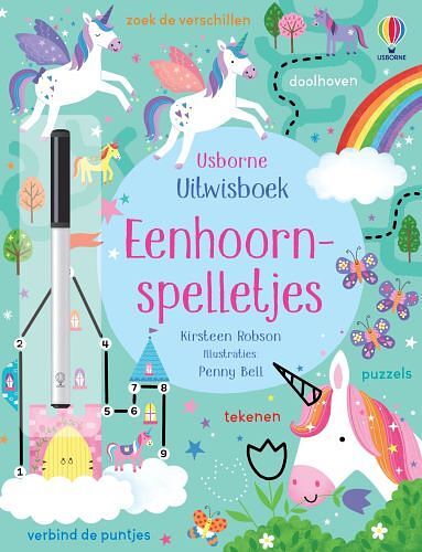 Foto van Eenhoornspelletjes - paperback (9781801316408)