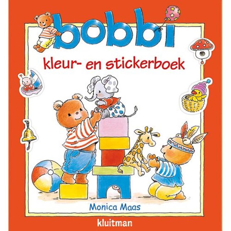 Foto van Bobbi kleur- en stickerboek - bobbi