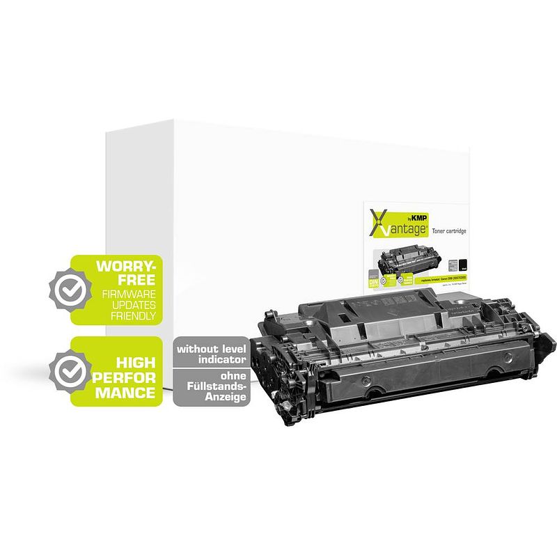 Foto van Kmp toner vervangt canon 056 zwart 3616,0080