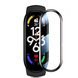 Foto van Screenprotector voor xiaomi mi band 7 activity tracker glass screenprotector full cover