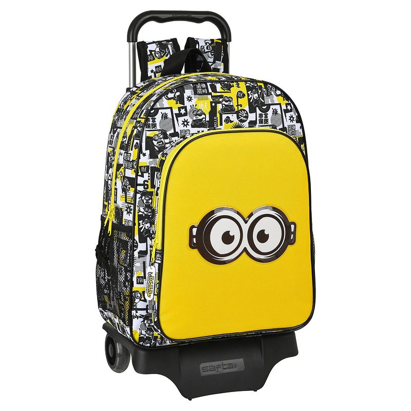 Foto van Schoolrugzak met wielen minions