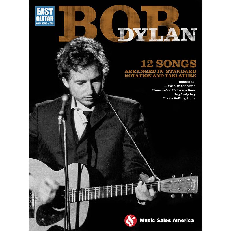 Foto van Hal leonard bob dylan easy guitar tab