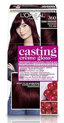 Foto van L'soréal paris casting crème gloss 360 cherry chocolate