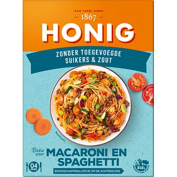 Foto van Honig natuurlijk vol smaak macaroni en spaghetti 36g bij jumbo