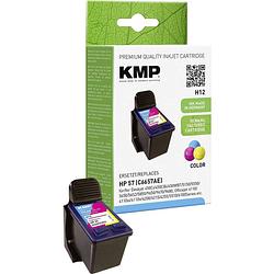 Foto van Kmp inkt vervangt hp 57 compatibel cyaan, magenta, geel h12 0995,4570