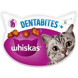 Foto van Whiskas kattensnack dentabites kip 40g bij jumbo