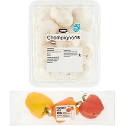 Foto van Paprika en champignons bij jumbo