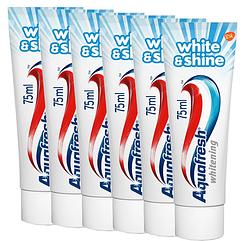 Foto van Aquafresh tandpasta white & shine multiverpakking