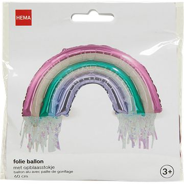 Foto van Hema folieballon rainbow bij jumbo