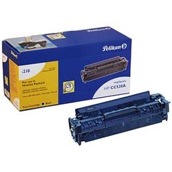 Foto van Pelikan toner zwart, 3500 pagina's voor hp 304a - oem: cc530a