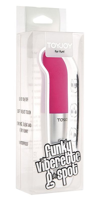 Foto van Toyjoy funky viberette g-spot pink