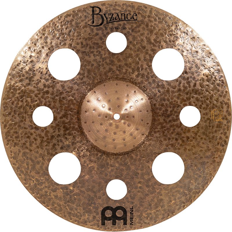 Foto van Meinl byzance b20datrc dark trash crash bekken 20 inch