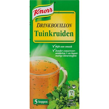 Foto van Knorr drinkbouillon tuinkruiden 120g bij jumbo