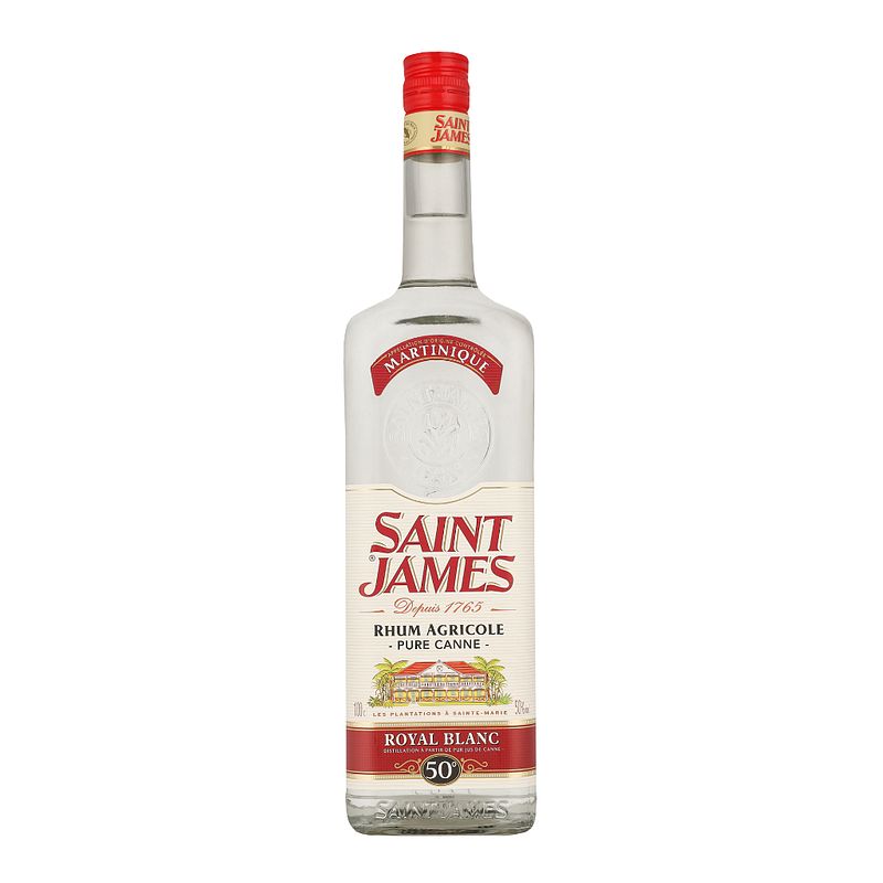 Foto van Saint james rhum agricole blanc 1ltr rum