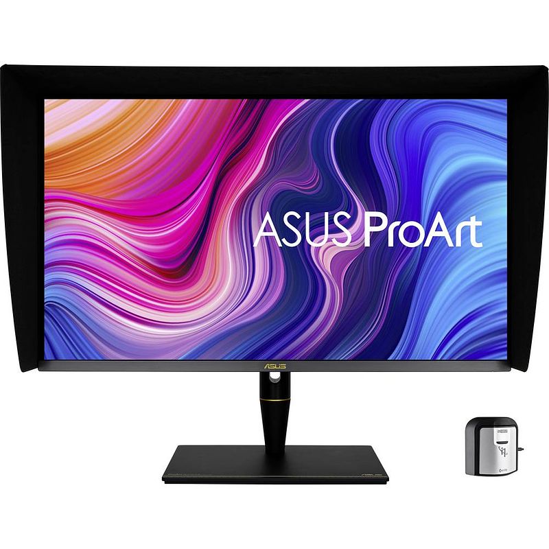 Foto van Asus pa32ucx-pk led-monitor 81.3 cm (32 inch) energielabel g (a - g) 3840 x 2160 pixel uhd 5 ms usb 3.2 gen 1 (usb 3.0), hdmi, displayport, hoofdtelefoon (3.5