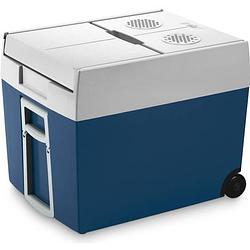 Foto van Mobicool mt48wacdc thermo-elektrische koelbox met wielen 48l blauw