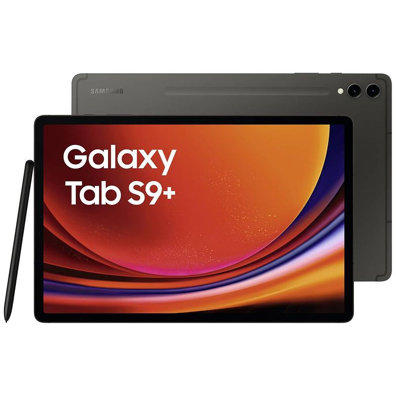 Foto van Samsung galaxy tab s9 plus 12.4 inch 256 gb wifi zwart