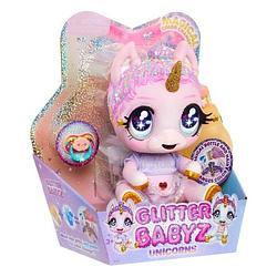 Foto van Glitter babyz unicorn doll pink rainbow