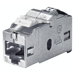 Foto van Bachmann rj45 netwerk adapter cat 6 [1x rj45-bus - 1x rj45-bus] zilver