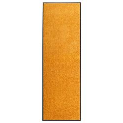 Foto van Vidaxl deurmat wasbaar 60x180 cm oranje
