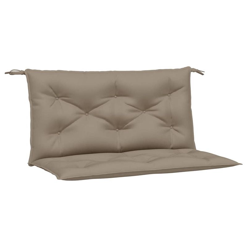 Foto van The living store tuinbankkussen - oxford stof - 100 x 50 cm - taupe