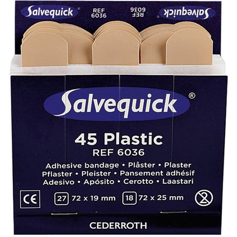 Foto van Söhngen 1009036 salvequick pleisterstrips waterbestendig 45 stuks