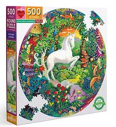 Foto van Eeboo - unicorn garden (500 stukjes) - puzzel;puzzel (0689196507144)