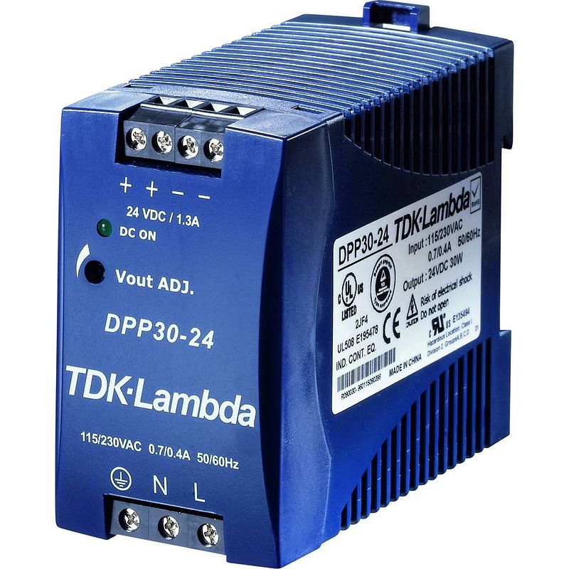 Foto van Tdk-lambda dpp50-15 din-rail netvoeding 15 v/dc 3.4 a 50 w 1 x