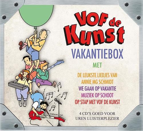 Foto van Vof de kunst vakantiebox! om uren naar te luisteren, tijdens de lange autoritten in de vakantie of naar de andere kant van het land naar een oom of