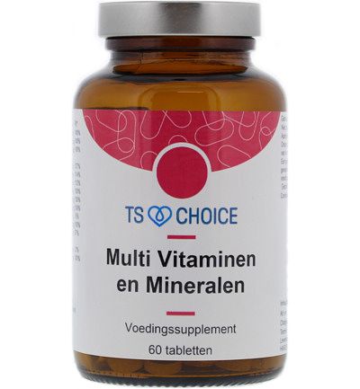 Foto van Ts choice multi vitaminen en mineralen tabletten