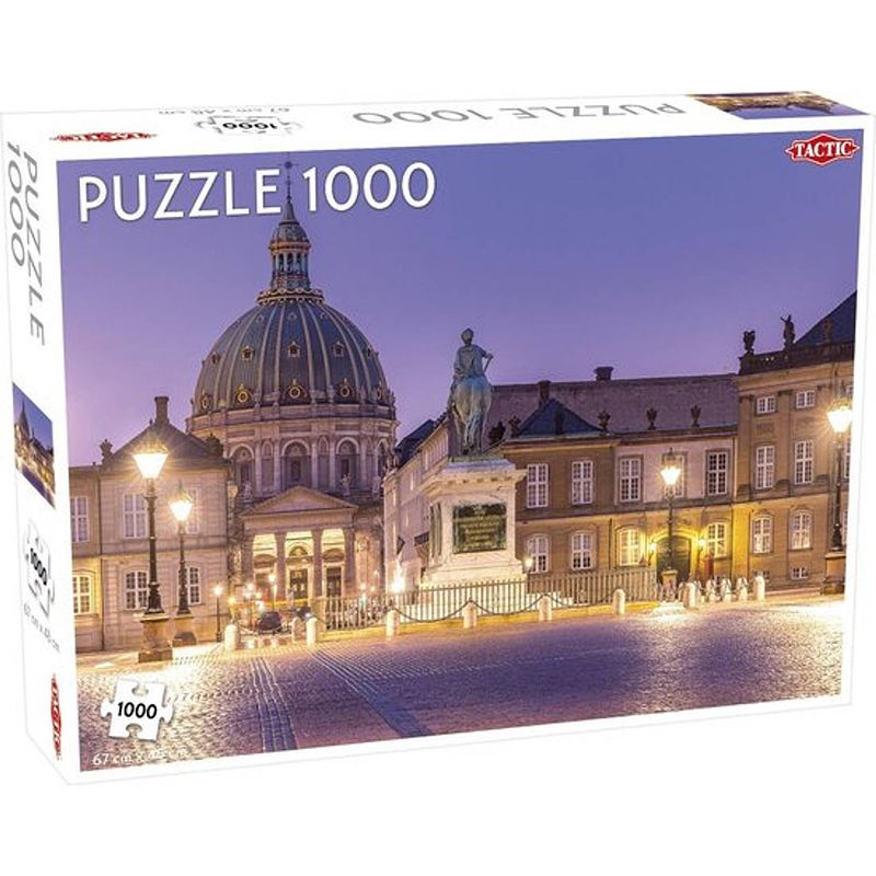 Foto van Tactic legpuzzel amalienborg 67 x 48 cm karton 1000 stukjes