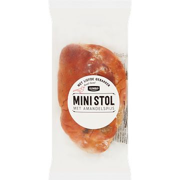 Foto van Jumbo mini stol met amandelspijs 100g