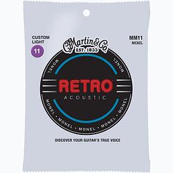 Foto van Martin strings mm11 retro custom light voor akoestische gitaar