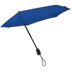 Foto van Stormparaplu - antistorm paraplu - stormparaplu - stormini aerodynamische opvouwbare stormparaplu licht blauw - handopen