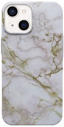 Foto van Bluebuilt soft pink marble hard case apple iphone 13 mini back cover