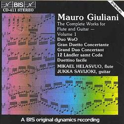 Foto van Giuliani: the complete works for flute and guitar vol.1 - cd (7318590004111)