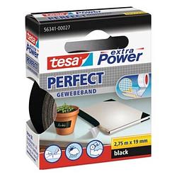 Foto van Tesa extra power perfect, ft 19 mm x 2,75 m, zwart