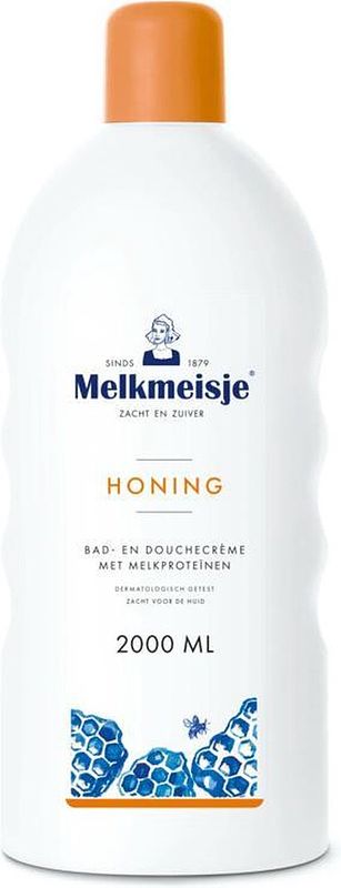 Foto van Melkmeisje honing bad- en douchecrème