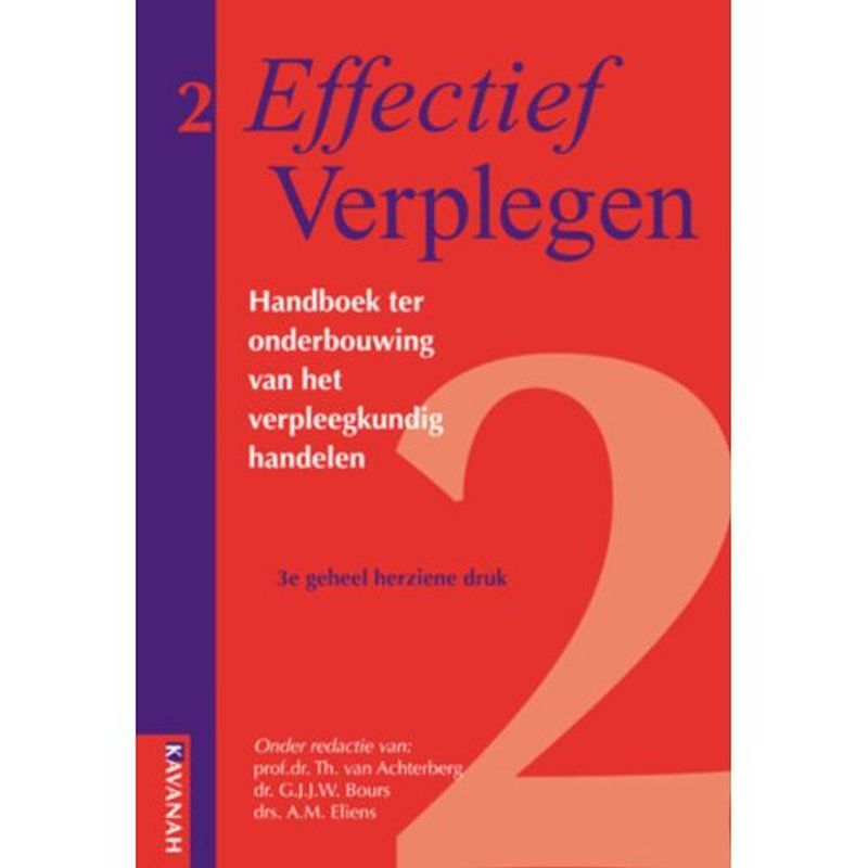 Foto van Effectief verplegen / handboek ter onderbouwing