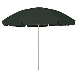 Foto van Vidaxl strandparasol 300 cm groen