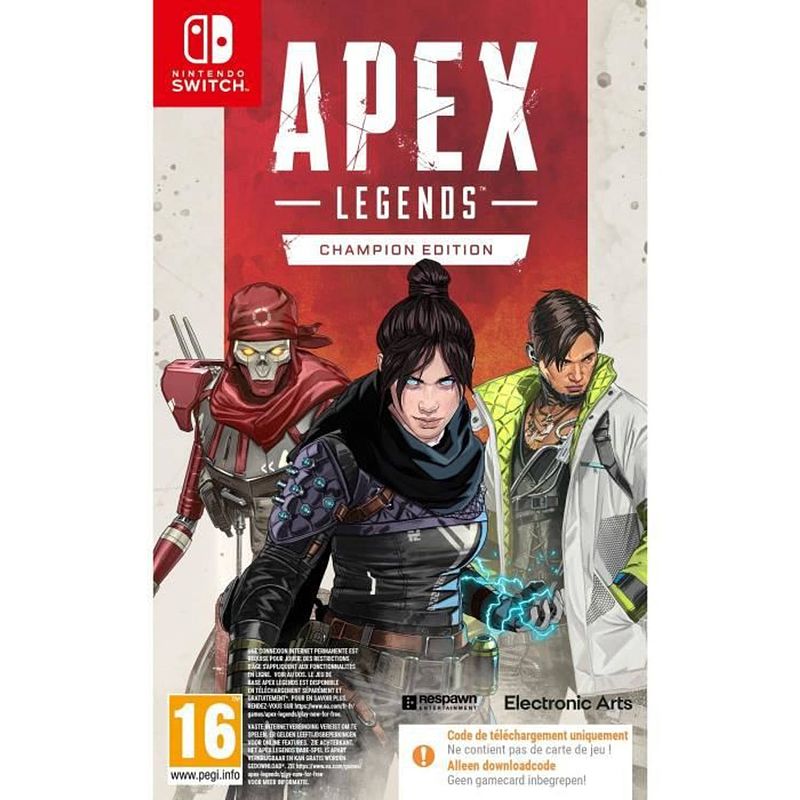 Foto van Electronic arts - apex legends - champions edition switch game (code in de doos)