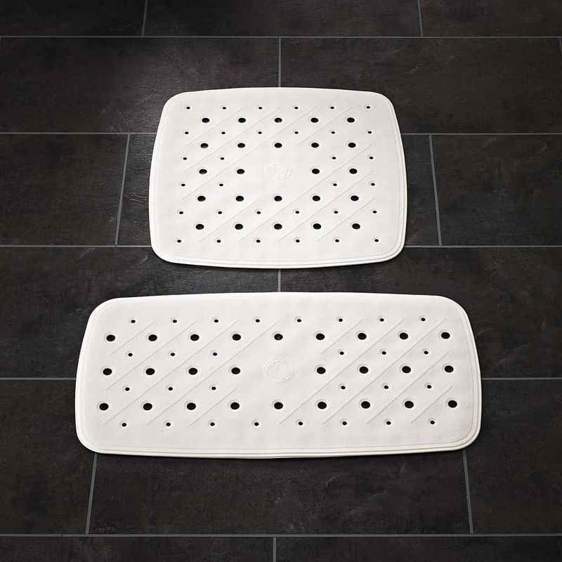 Foto van Ridder badmat anti-slip promo wit