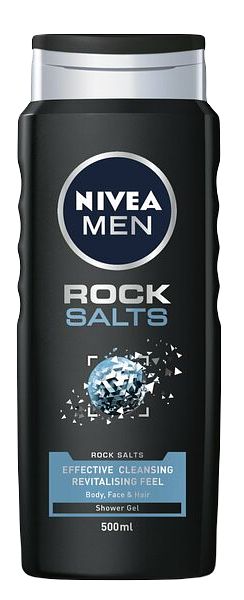 Foto van Nivea men rock salts douchegel