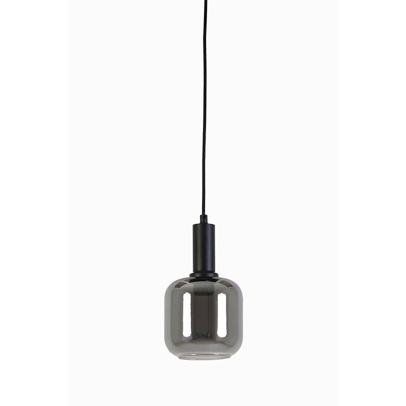 Foto van Light & living - hanglamp lekar - 21x21x37 - grijs