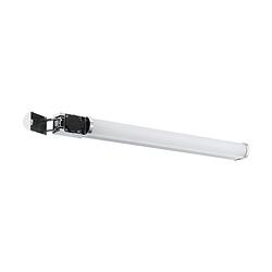 Foto van Eglo tragacete 1 spiegellamp - led - 68 cm - zilver/grijs/wit