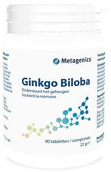 Foto van Metagenics ginkgo biloba tabletten