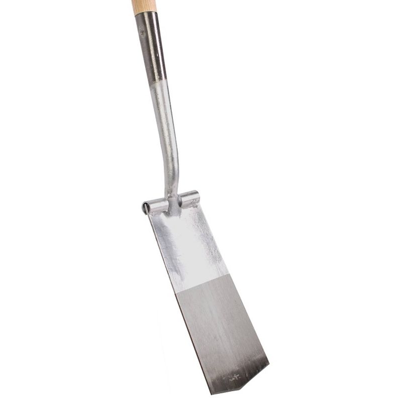 Foto van Talen tools - draineerspade - 325x130 mm - met opstapje - steel 78 cm