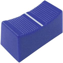 Foto van Cliff cp3265 faderknop blauw (l x b x h) 23 x 11 x 11 mm 1 stuk(s)