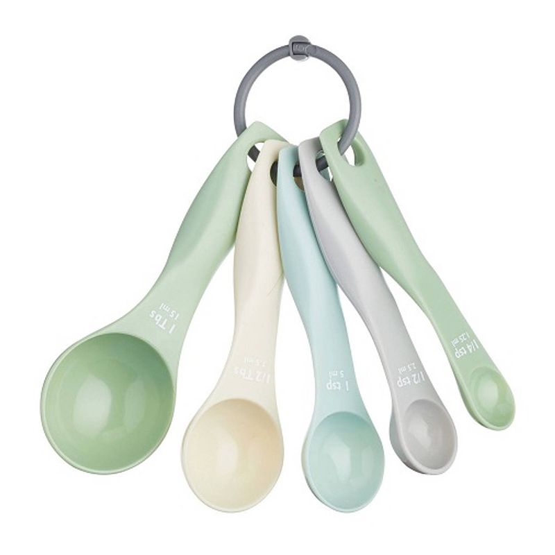 Foto van Kitchencraft - maatlepels - spoons - set van 5 - kitchencraft colourworks