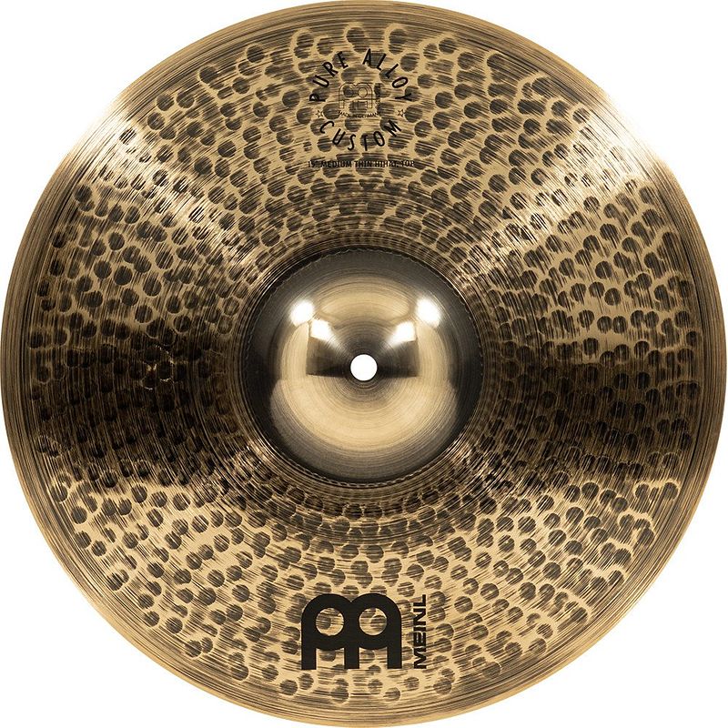 Foto van Meinl pac14mth pure alloy custom medium thin hihat 14 inch